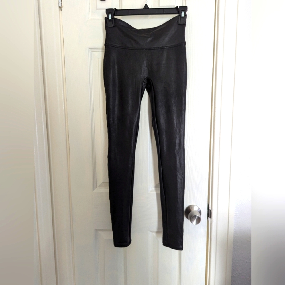 Spanx faux leather leggings